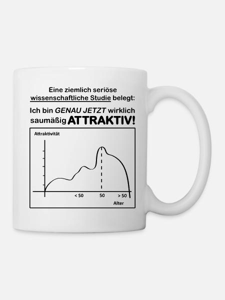 Stastik Studie 50 - Tasse - Weiß