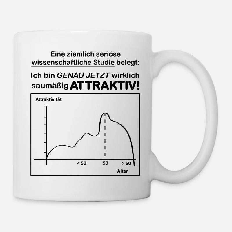 Stastik Studie 50 - Tasse - Weiß