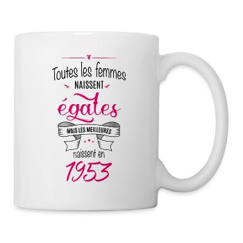 Année 1953 - Mug blanc - blanc - Droite