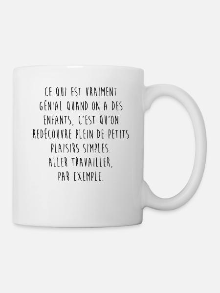 Les enfants... - Mug blanc - blanc