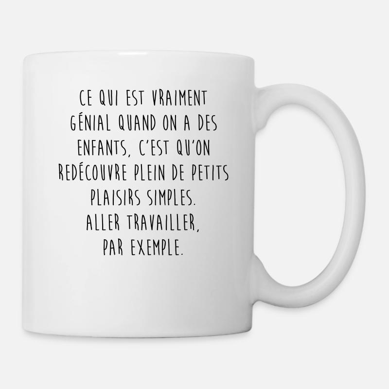 Les enfants... - Mug blanc - blanc