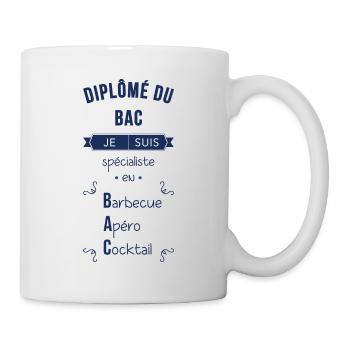 Spécialiste en BAC - Mug blanc - blanc - Droite