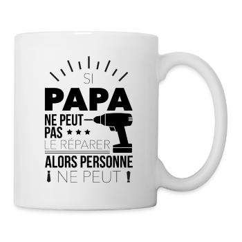 Si peut pas... - Mug blanc - blanc - Droite