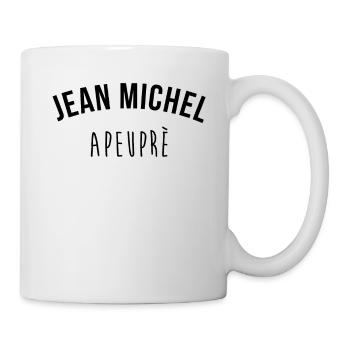 Jean Michel Apeuprès - Mug blanc - blanc - Droite