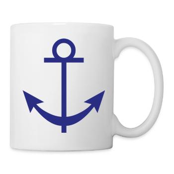 kotwica - Tasse - Weiß - Rechts