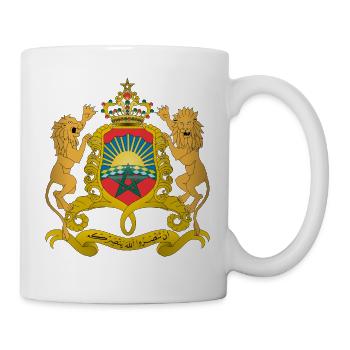 Morocco Coat of Arms - Mug - white - Right