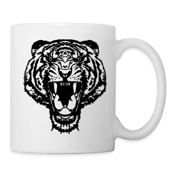 ferocious_tiger - Mug - white - Right