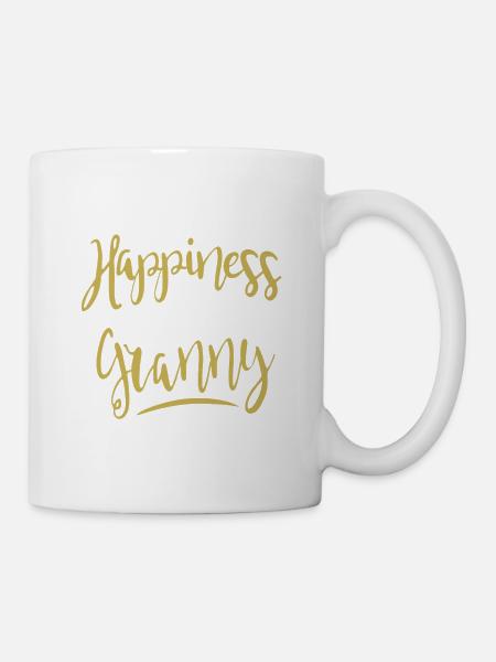 Happiness Granny - Mug - white