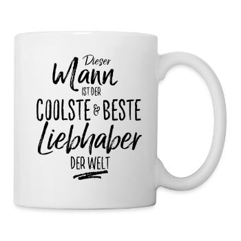 liebhaber der Beste (s) - Tasse - Weiß - Rechts