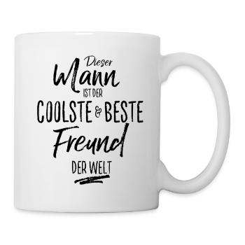 freund der Beste (s) - Tasse - Weiß - Rechts