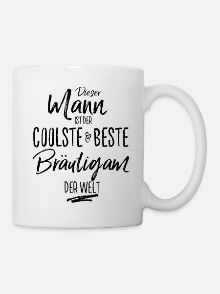 braeutigam der Beste (s) - Tasse - Weiß