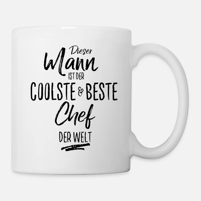 chef der Beste (s) - Tasse - Weiß