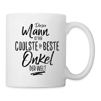 onkel der Beste (s) - Tasse - Weiß - Rechts