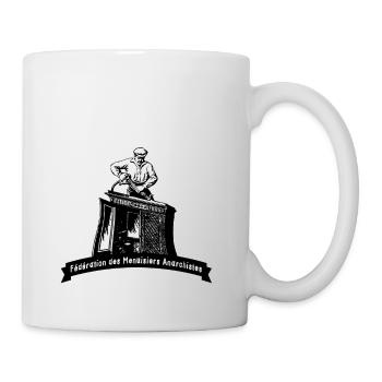anar - Mug blanc - blanc - Droite
