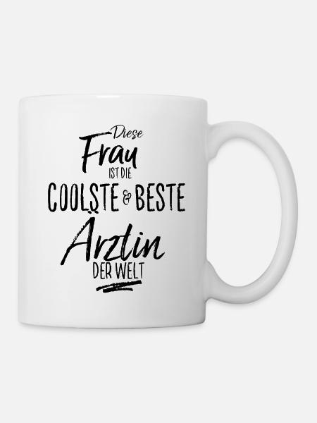 ärztin die Beste (s) - Tasse - Weiß