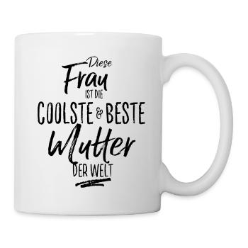 mutter - die Beste (s) - Tasse - Weiß - Rechts