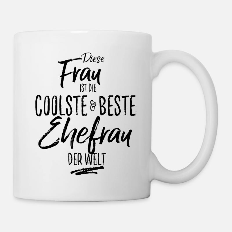 ehefrau - die Beste (s) - Tasse - Weiß
