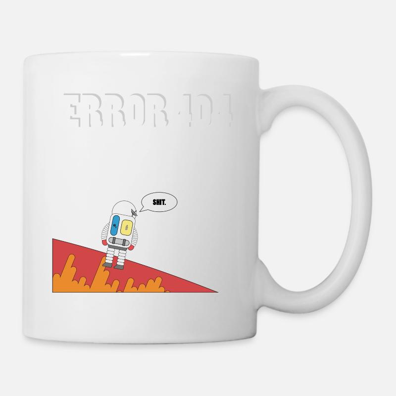 404 Astronaut - Tasse - Weiß