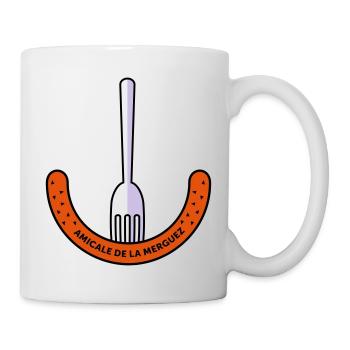 Amicale de la Merguez - Mug blanc - blanc - Droite