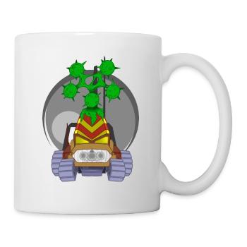 monster plant - Mug blanc - blanc - Droite