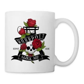 Heimat Liebe Ruhrpott - Tasse - Weiß - Rechts