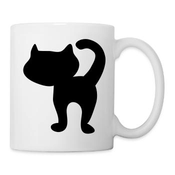 kitten_silhouette - Mug - white - Right