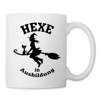 Sorcière en formation - Mug blanc - blanc - Droite