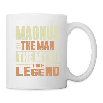Magnus The Man - Mug - white - Right