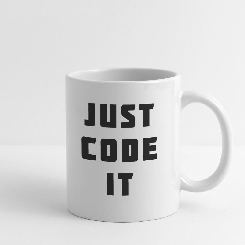 Il suffit de le coder Mug blanc