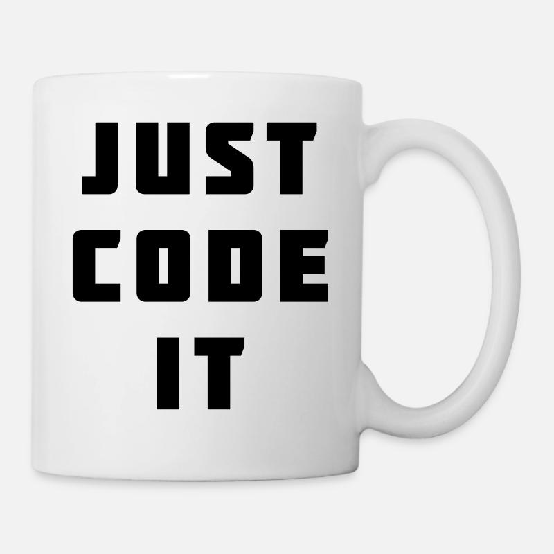 Il suffit de le coder - Mug blanc - blanc