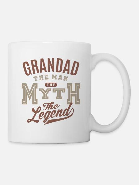 Grandad The Man - Mug - white
