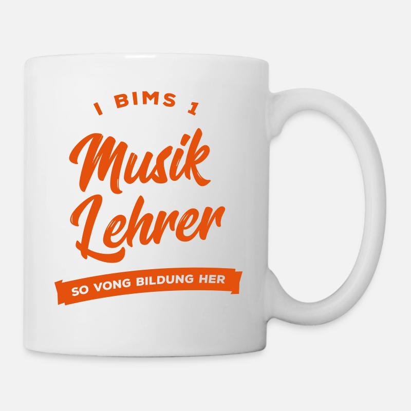 I bims 1 Musik Lehrer - Tasse - Weiß