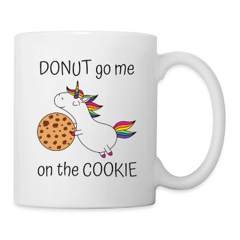 Unicorn Donut Go Me On The Cookie With Cookie - Mug - white - Right