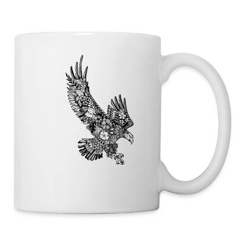 liberté Aigle - Mug blanc - blanc - Droite