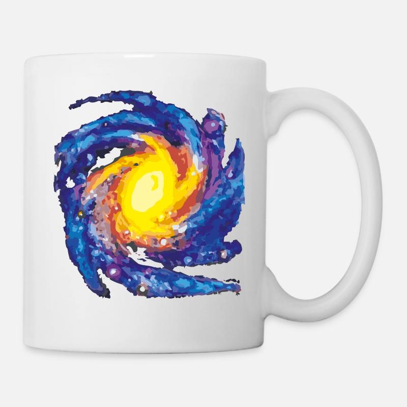 galaxie - Mug blanc - blanc