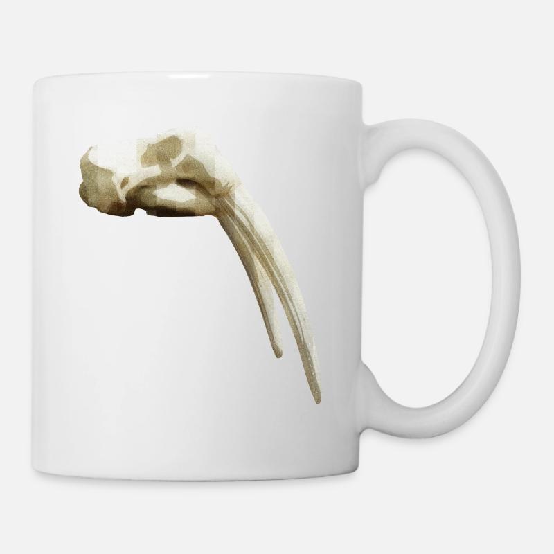 Schädel eines Walross - Tasse - Weiß