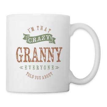 Crazy Granny - Mug - white - Right