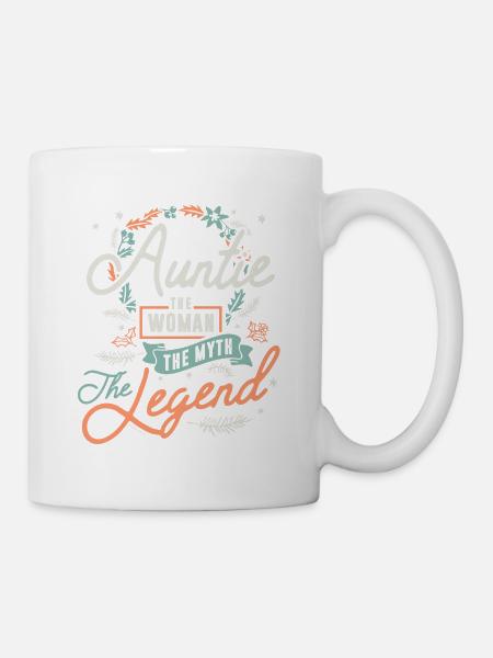 Auntie - Mug - white