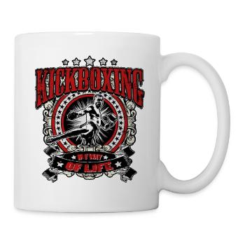 Kickboxing - My Way Of Life - Mug - white - Right