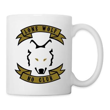 Lone Wolf - Kein Verein - Tasse - Weiß - Rechts