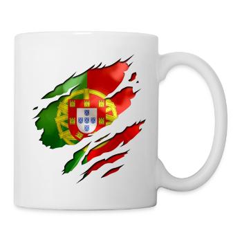 football pays portugais - Mug blanc - blanc - Droite