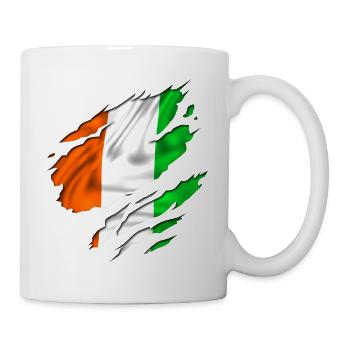 ireland irlandais irlande - Mug blanc - blanc - Droite