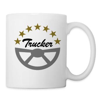 Trucker - Mug - white - Right