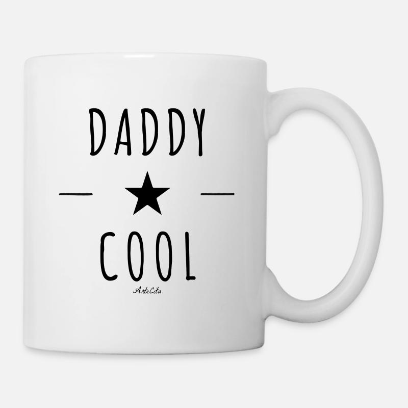 Papa Cool - Tasse - Weiß