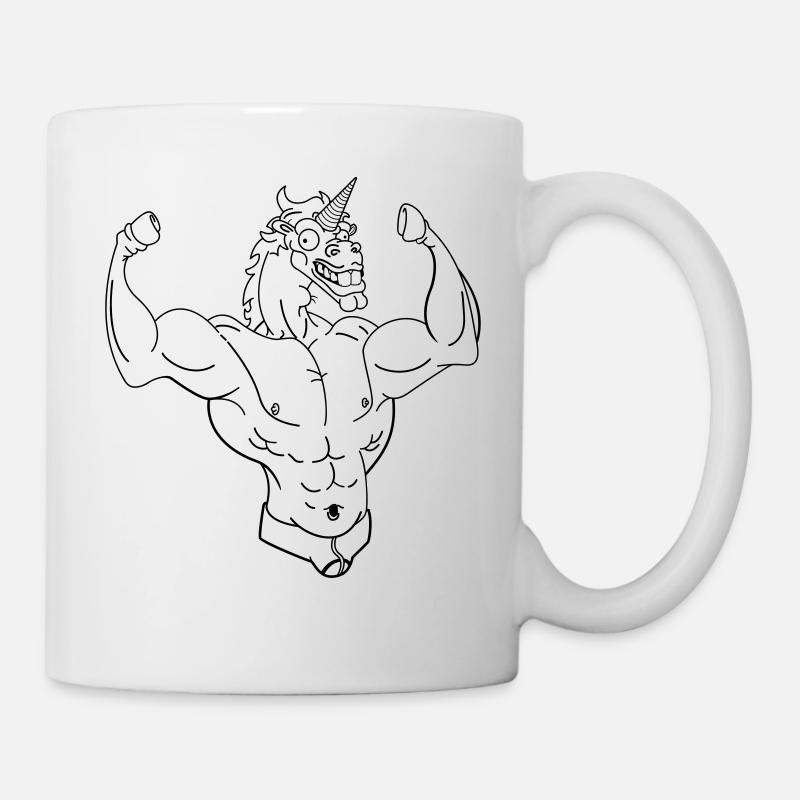 Pferdinant das Einhorn - Tasse - Weiß