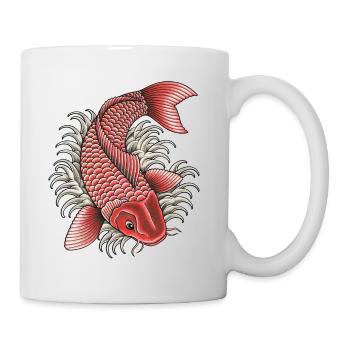 KOI TÄTOWIERUNG - Tasse - Weiß - Rechts