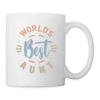 World's Best Aunt - Mug - white - Right
