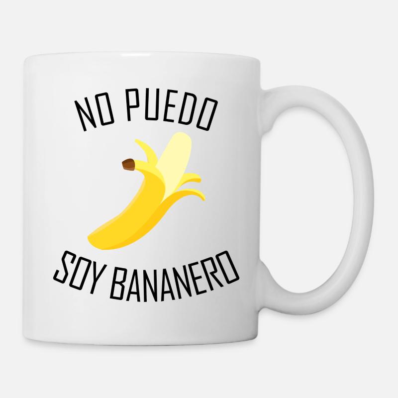 J'peux pas j'ai Banane - Version Espagnol - Mug blanc - blanc