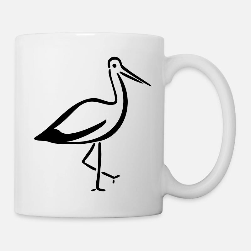 Stork - Mug - white