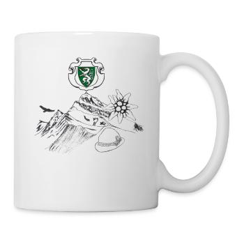 Steirische Heimat - Tasse - Weiß - Rechts